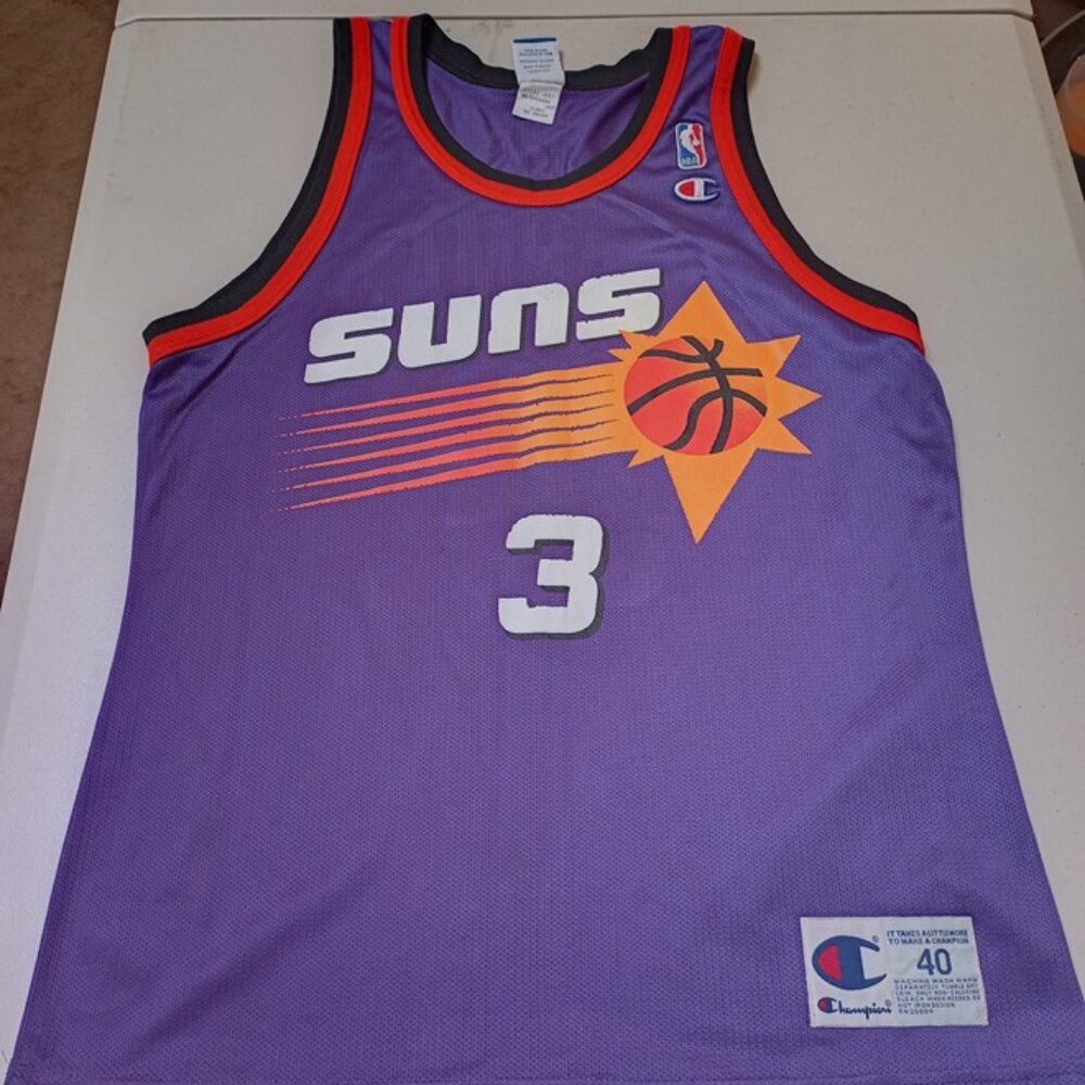 Champion Rex Chapman Phoenix Suns NBA Basketball Jersey Adult Medium 40